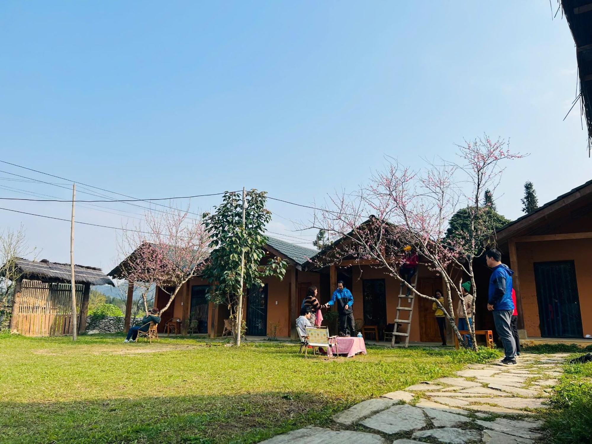 Chook Bungalow Ha Giang Buitenkant foto