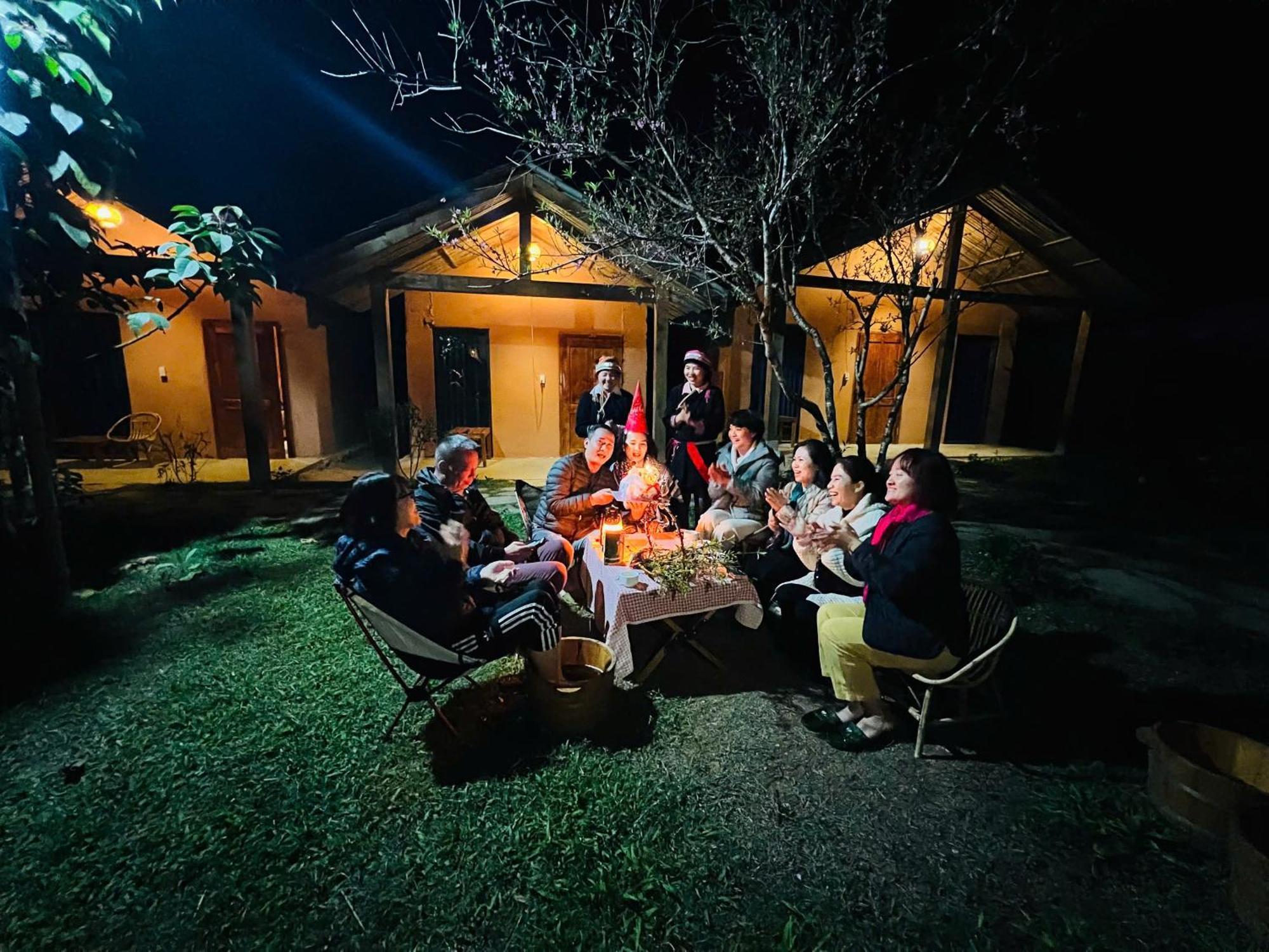 Chook Bungalow Ha Giang Buitenkant foto